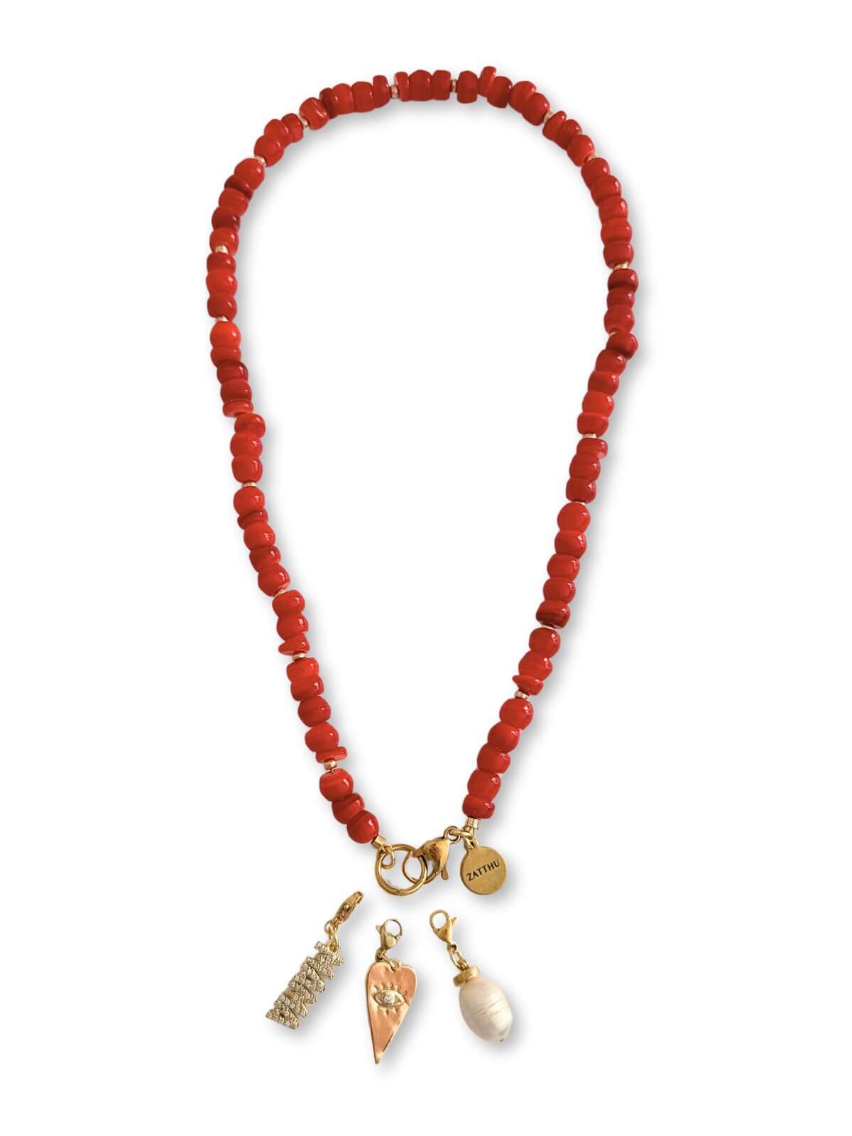 Evil eye hart-bedel Naja – een beschermend accent voor jouw sieraden