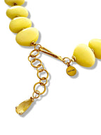 Trendy gele ketting voor een kleurrijke outfit upgrade