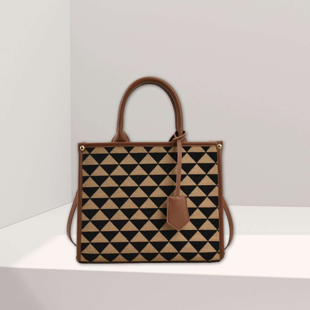 Aadel bruine tote tas