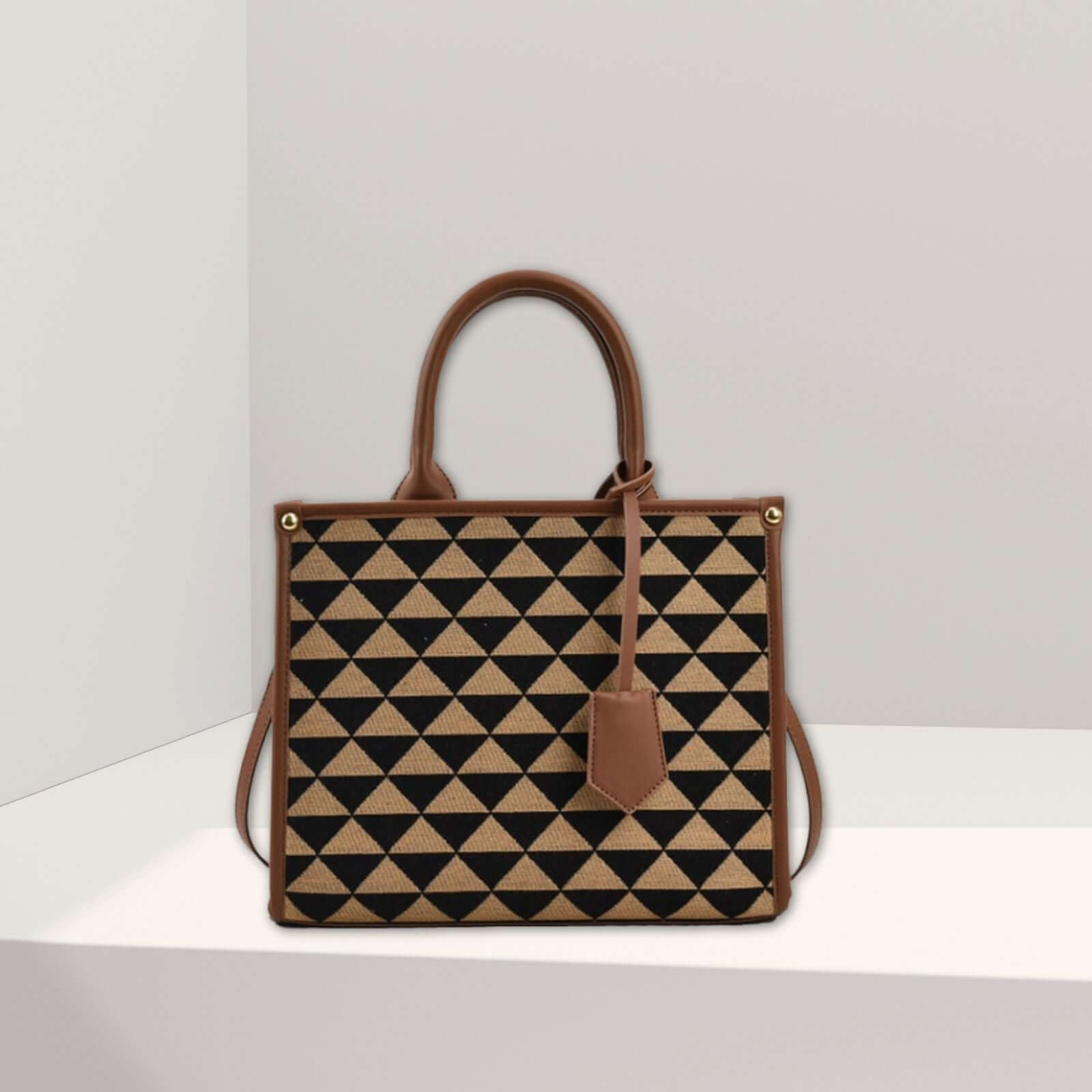 Aadel bruine tote tas