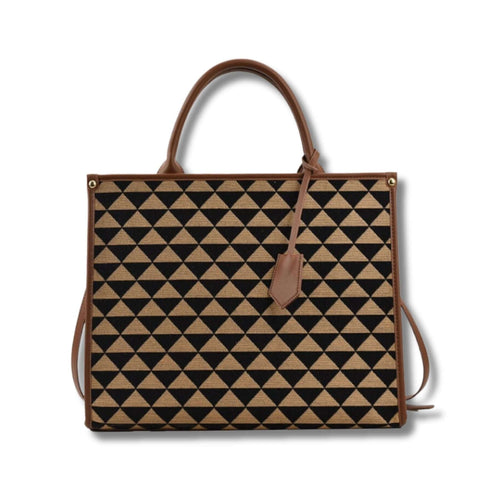 Aadel bruine tote tas