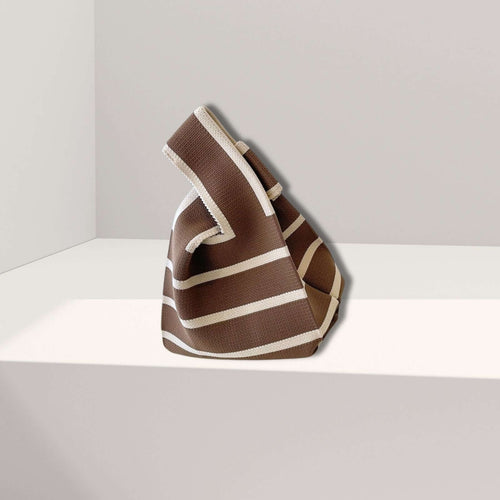 Aarav stoffen tasje bruin creme