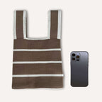 Aarav stoffen tasje bruin creme