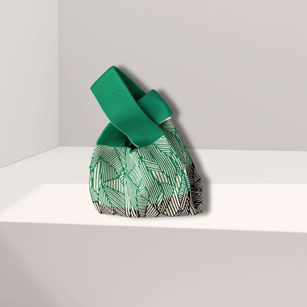 Aaric stoffen tasje groen