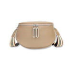 Adyan lederen crossbody beige