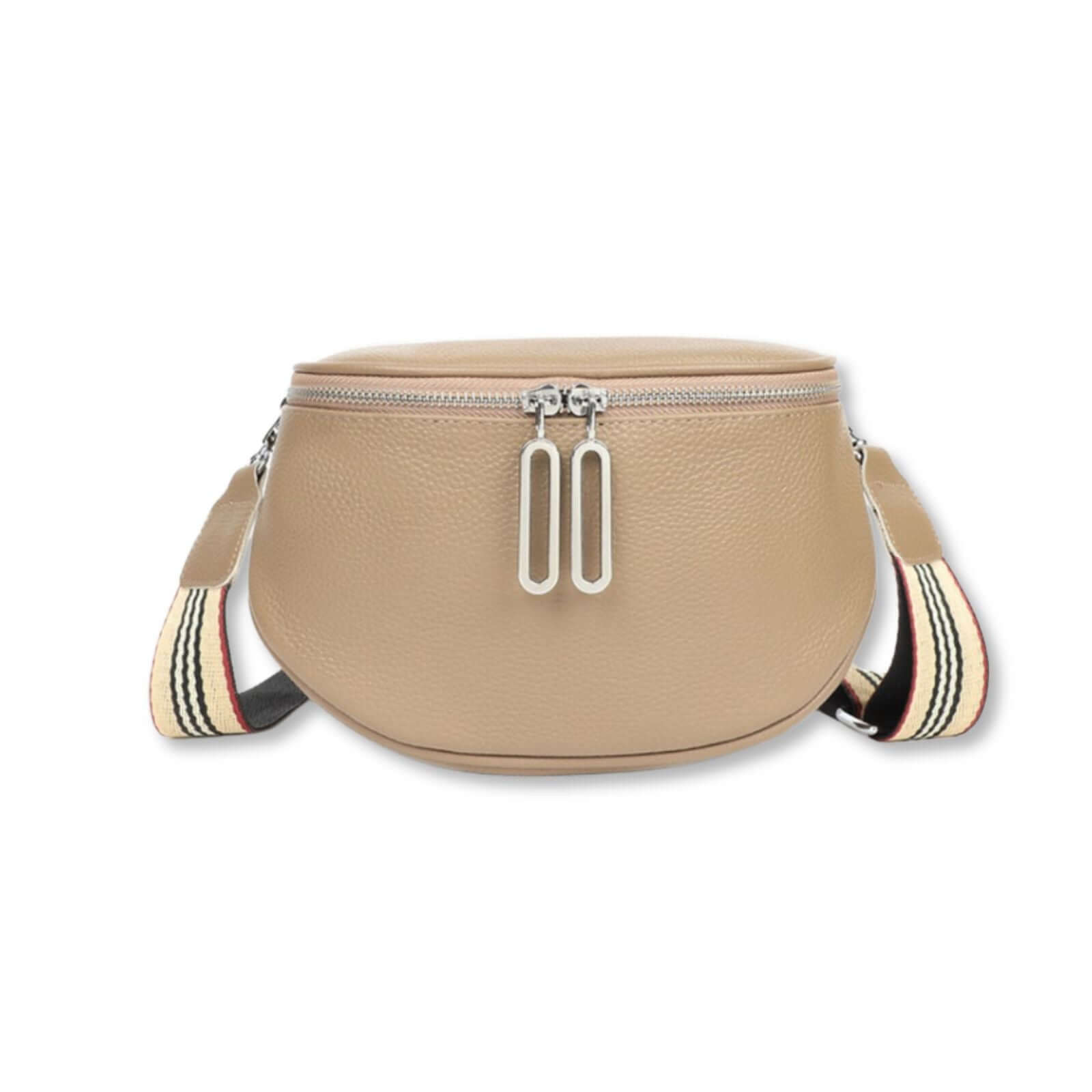 Adyan lederen crossbody beige