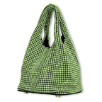 Akito handtas met kristallen groen