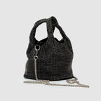 Alain handtas met kristallen zwart