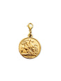 Nani goudkleurige munt-bedel – Zatthu Jewelry