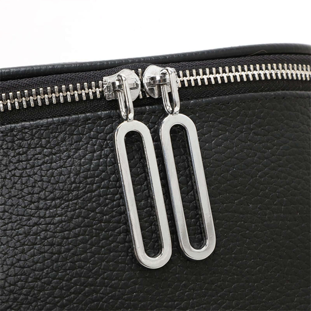 Addie lederen crossbody geel