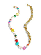 Leau ketting set van 2 multicolor