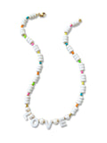 Leli kralenketting Love multicolor