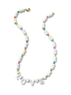 Leli kralenketting Love multicolor