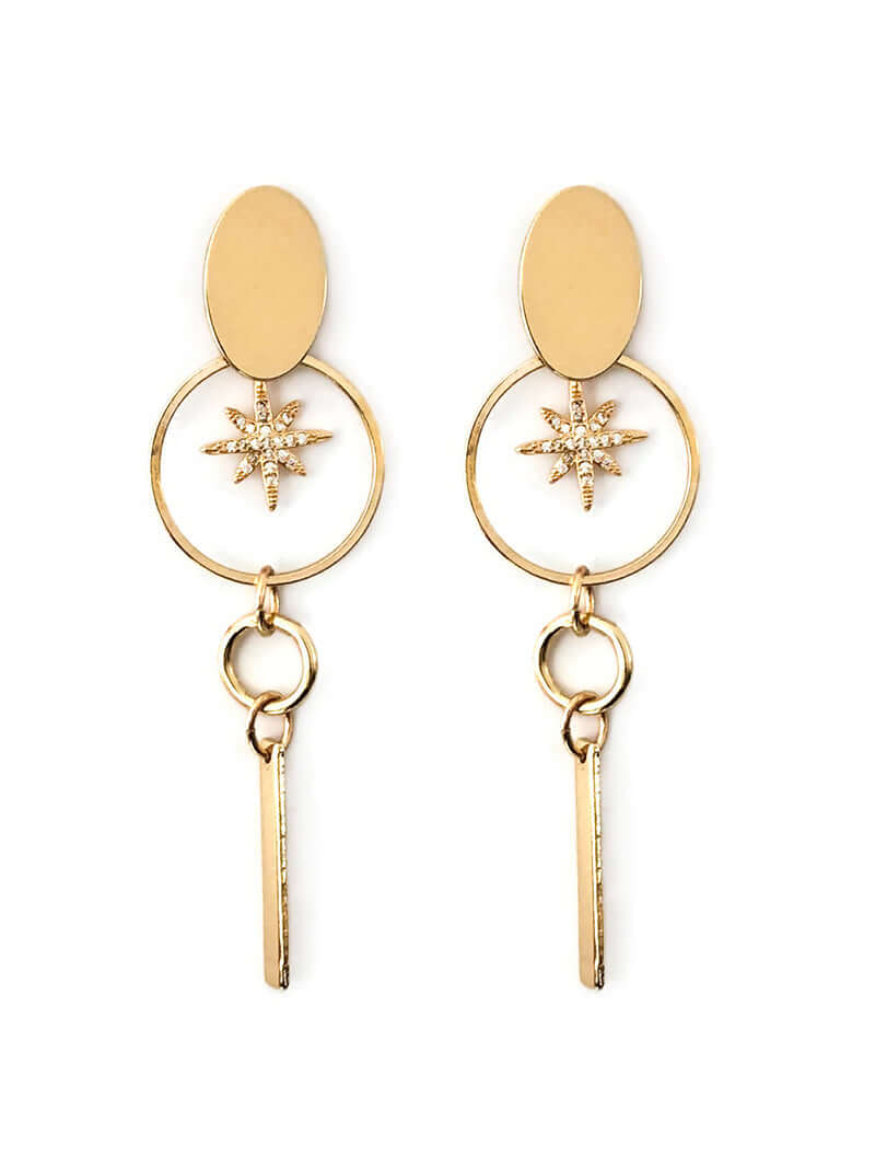 OORBELLEN GEOMETRISCH MET STER