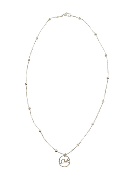 ELYN KETTING LOVE - ZILVER