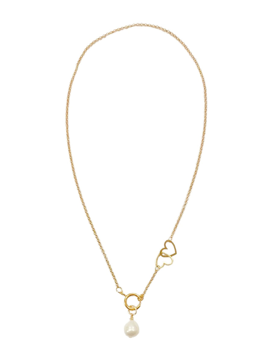 ELZA KETTING MET PAREL - GOUD