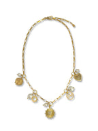 Jesa schakelketting met parels