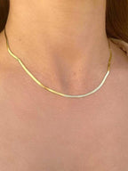 Jian herringbone ketting small