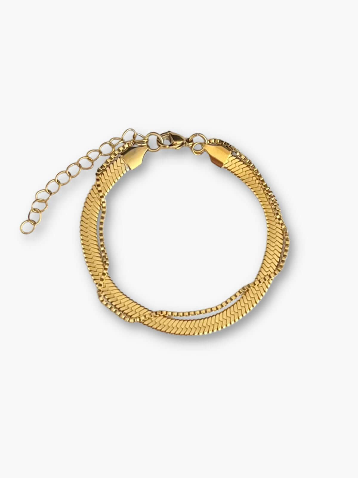 Jica herringbone armband large