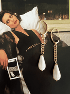 Imea oorbellen met druppel