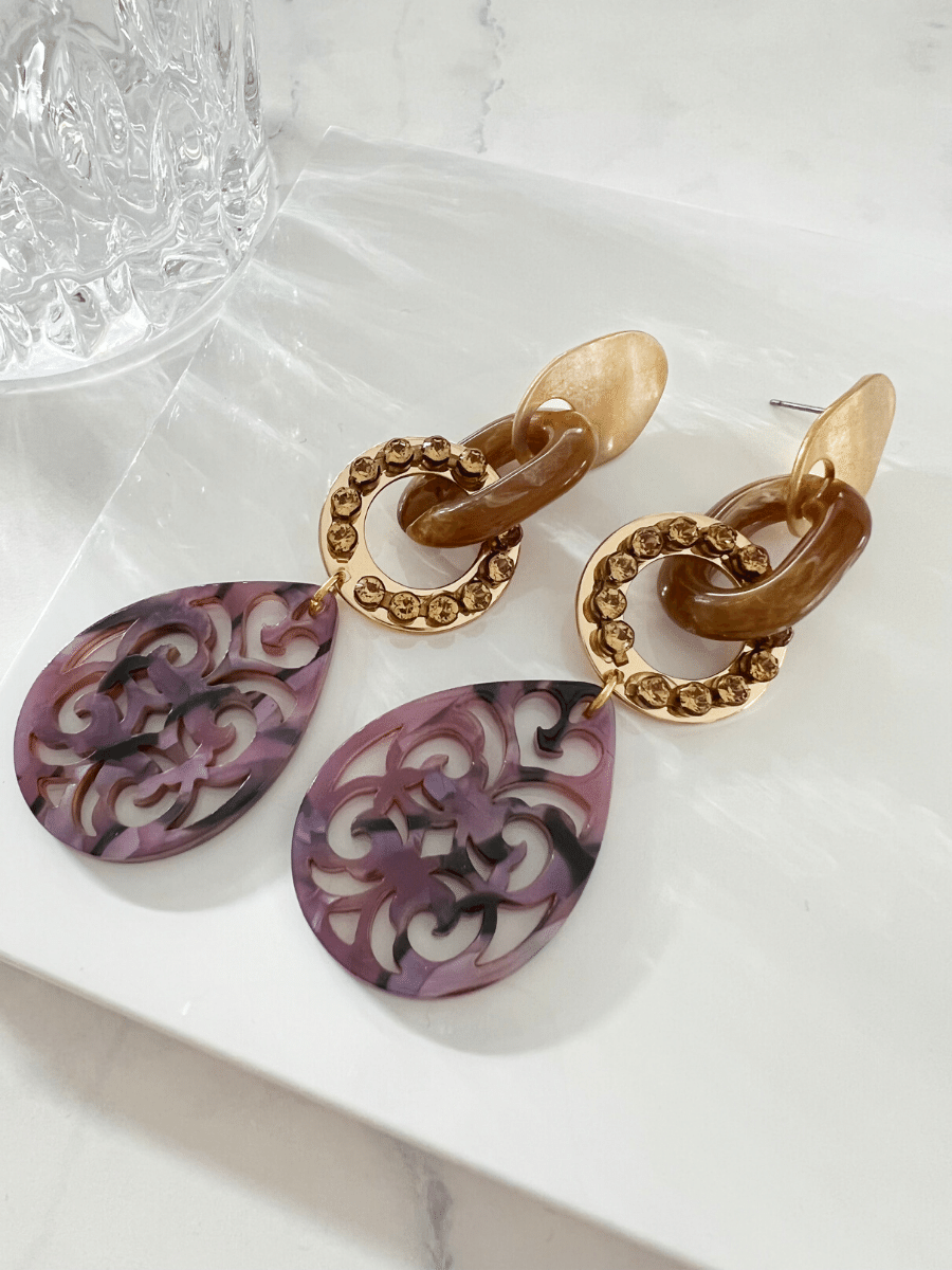 Lilac 2025 statement earrings